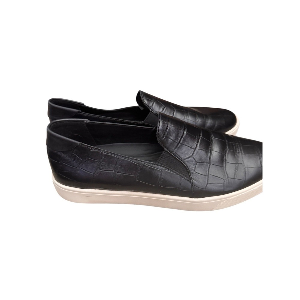 Cole Haan Grandseries Slip On Sneakers Black Croc Women 9.5 - Picture 2 of 5